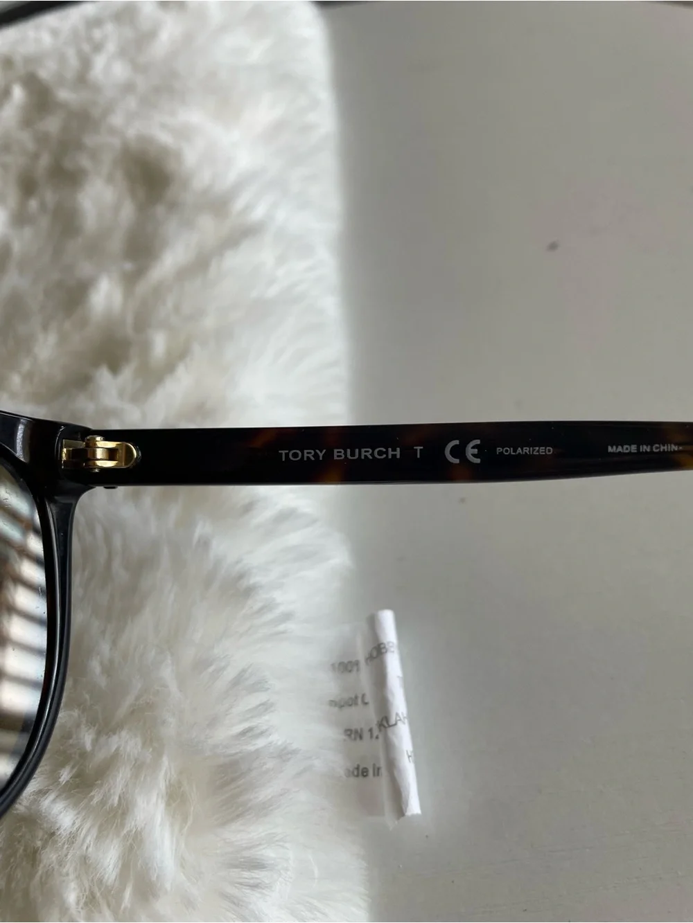 Tory Burch Tortoiseshell Sunglasses with Brown Lenses